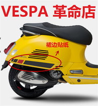 VESPA GTS GTV 250 300 Original Skirt sticker