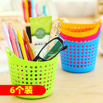 Desktop finishing box Mini casual and portable lap ring mesh containing basket Basket Pen Holder containing basket