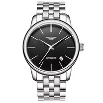 Swiss Blue Pointer balloon automatic mechanical watch leather waterproof quartz steel strip for men and women couples watch