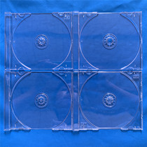 Imported original high quality disc tray transparent 1CD tray 1 disc core single disc tray plastic 1cd tray