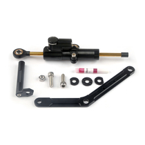 Happymoto modified GSX250R titanium ruler handlebar stable damping anti-flick head