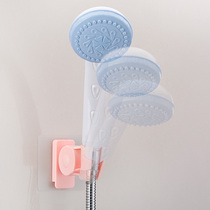 Free Punch Fixed Shower Nozzle Adjustable Shower Head Base Bathroom Toilet Water Heater Sprinkler shelving shelf