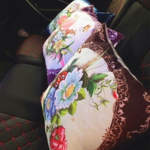 Car 2021 new embroidery car on the car inside the car put a pair of pillows for their own car