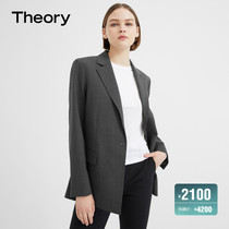 Good Wool] Theory 2022 autumn winter series womens clothing wool straight suits M0701108