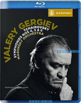 Tchaikovsky Symphony No. 456 Gekiev Mariinsky Paris 2010 Blu-ray 50G