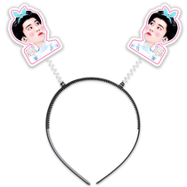 Fan Chengcheng spring cartoon headband hair hoop hair accessories headgear concert around the custom of the same model