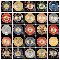 Pure copper metal award plate custom veterans plaque Glorious retirement souvenirs custom annual meeting gifts Entry commemorative medals