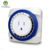 Timing switch socket American regulation timer original factory timing socket flame retardant material 15A mechanical timing