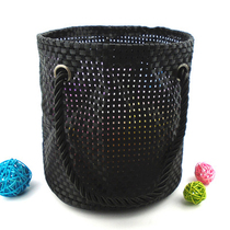 Woven barrel type bath basket Wash bag Bath bag Bath bag Bath basket Bath bag Waterproof folding outdoor travel fitness