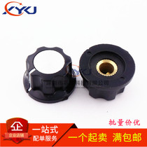 MF-A02 potentiometer knob WH118 WX050 and other Bakelite knob hat copper core inner hole 6mm