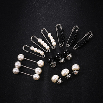  Pants waist change small artifact waist bib non-slip pin clothes fixed anti-light word pearl pin nail buckle