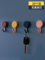 Sticking hook cute creative decoration strong load-bearing household adhesive wall dormitory wall Wall wall hanging non-hole adhesive hook hook hook