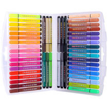 Chenguang watercolor pen set children kindergarten primary school students use 24 colors 48 colors 36 colors washable painting brush watercolor Pen art painting hand drawn baby 12 color double head