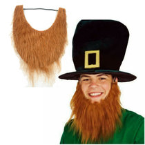 Halloween Prom Festival Party Characters Dress Up Beard Funny Fake Beard Props Brown Beard