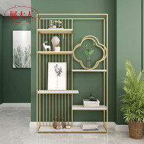 Light Extravagant Shelf Partitions Floor Iron Art Bookshelves Separator Living-room Office Floor Shelf Nordic Minimalist Show Shelf