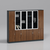 Office furniture filing cabinet data Cabinet wooden filing cabinet floor glass bookcase file storage locker