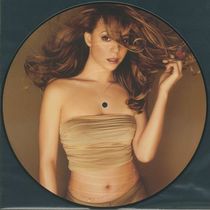 On the way Mariah Carey Butterfly Black rubber Records LP Painted Glue Color Glue Limited
