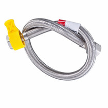Belle bathroom (Ballee) D59 30CM hot and cold water universal 304 stainless steel braided hose two pieces