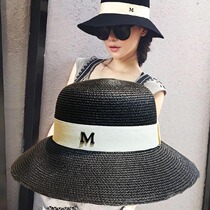 Hat female Japanese Rosex Tangk summer sun hat sunscreen hat fisherman hat fisherman hat straw hat summer beach sun hat