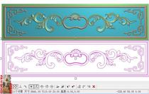 Bogu shelf bucket European-style flower drawer buckle hand writing desk engraved drawing jdp relief map gray-scale wood carving