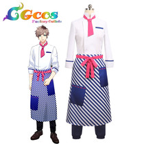 CGCOS Japanese game cosplay clothing A3 ActorsCafe all wood embellishment suit men