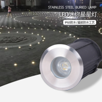 Buried light 1w stainless steel underwater light outdoor waterproof spotlight pool led fountain light embedded ladder light 12v