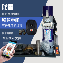 Electric rolling gate garage door rolling shutter door motor full set of Zhangzhou copper core lightning protection intelligent remote control automatic door opener
