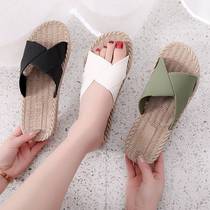2020 new slippers women wear fashion cool slippers summer tide soft bottom non-slip beach shoes net red bathroom household
