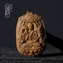 Pick up and drain natural indulge Kalimantan Amitaba Buddha hanging pendant] Aroma Pure And Fragrant Wood Pendant Quick Pat