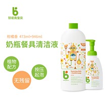 Ganik Babe Baby Exclusive Wash Bottle Cleaning Agent Cleaning Liquid Milk Bottle Cleanser Supplement Mix