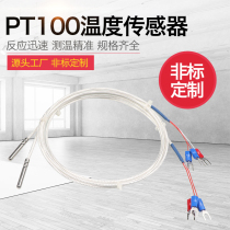 PT100 temperature sensor probe high temperature thermal resistance thermocouple temperature transmitter high precision waterproof and anti-corrosion