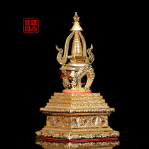 Yuantong Buddha Tibetan Buddhism Tantra Buddha stupa Pagoda Tongluojin ornaments