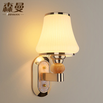 Bedroom creative European American living room Stair aisle lamp Balcony lamp Wall lamp Modern simple LED bedside lamp