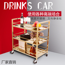 Three-story wine truck Hotel hotel 4S service driver push food truck High-end tea truck Restaurant titanium food truck