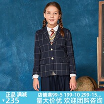 Eaton Gide school uniform childrens clothing Tibetan British Lady Suit Girl small suit jacket new 13Z211
