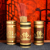 Pure copper Home Merchants for Buddhist inserts Honolulu sandalwood Sandalwood Incense Stick Front Lotus Vertical Fragrant Silo Fo Buddhist Buddhist Supplies