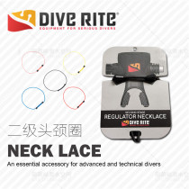 DIVE RITE Regulator Secondary Cord Spare Short Throat Technology Diving Special Collar Color diverite