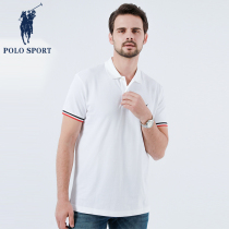 Polo Sports new mens short sleeve 2022 summer white blouse dress and casual T-shirt man