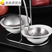 304 stainless steel hot pot spoon rack hot pot restaurant soup spoon rack commercial colander rack soup shell tray spoon rack Holder