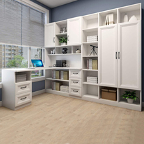 Yiyi furniture corner computer desk multifunctional bookcase bookcase European computer desk can be customized