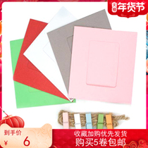 Shopkeeper recommends polaroid miini mini 3 inch photo paper with photo album hemp rope photo frame string card hanging paper