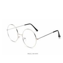 Take off Qiao Zicai Qiao Lijie Chen Kun same glasses round black frame flat mirror gold silver edge eye frame men and women