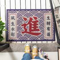 Floor mat entry country tide New Year creative door home door mat entrance door non-slip mat balcony bedroom carpet