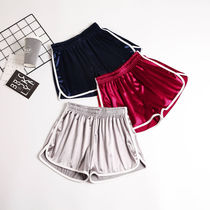 Running sports shorts Women summer 2021 new students loose high waist wide legs size fat MM casual home pajama pants