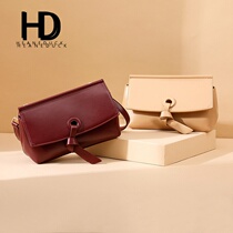  HEANEDUCK western style bag womens bag 2020 new dumpling bag fashion all-match texture soft leather messenger bag