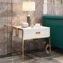 Six shops Italian-style light luxury movable side several modern simple sofa side cabinet Nordic ins Wind small apartment corner
