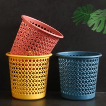 Trash can household with cover Bathroom living room kitchen office trash can cheap small