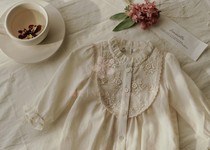 Sema warmed spot Louishiella baby conjoined clothes climbing and lace retro ancient 100 days full moon