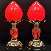 Xie Lamp Dual-use God of wealth lamp for the lamp Lucky LED Changming lamp for the Buddha to enter the treasure to worship the god Table lamp Household electric candle lamp