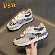 Casual Shoes Women 2021 Summer new 100 hitch fashion European station Sport breathable Ins Korean version Old Dad shoes